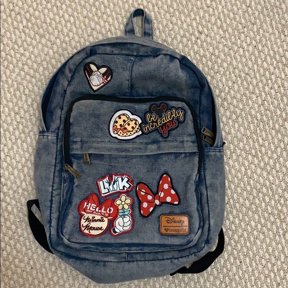 Loungefly Handbags - Loungefly Disney Patch Backpack